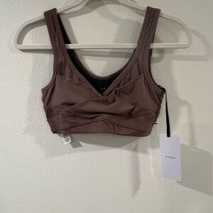 Varley Brown Sports Bra